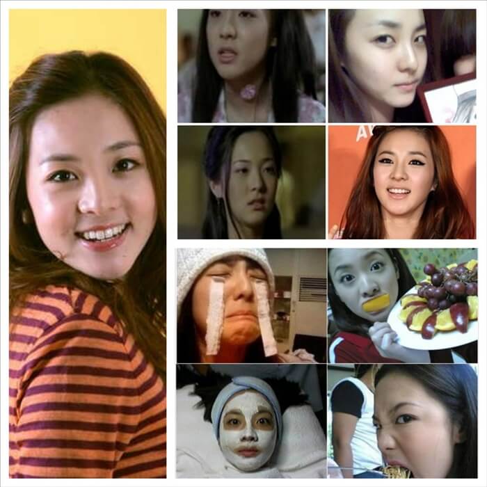 sandra park 2ne1 no plastic surgery