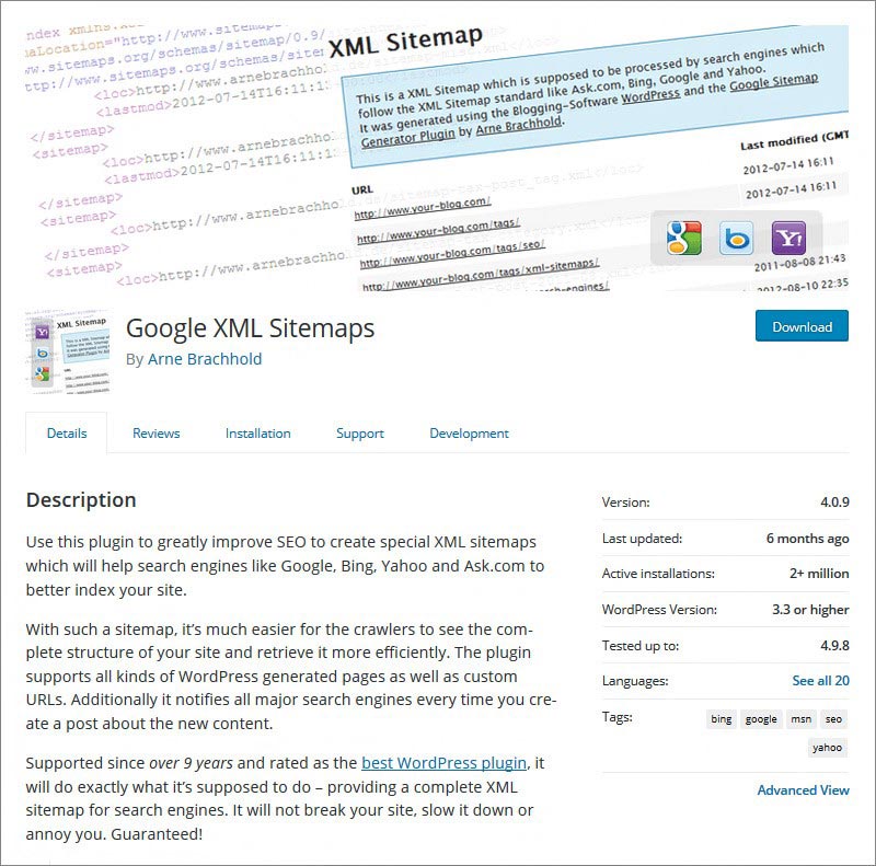 google xml wp plugin