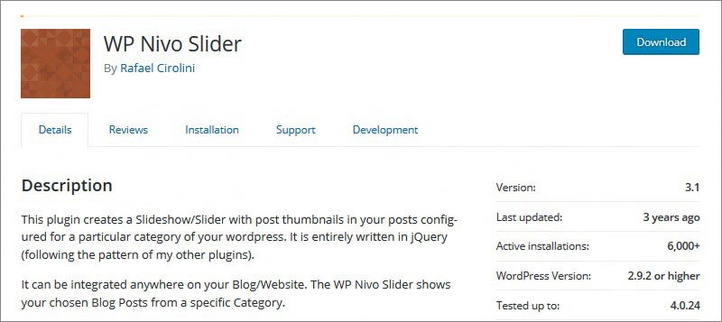 nivo slider wp plugin